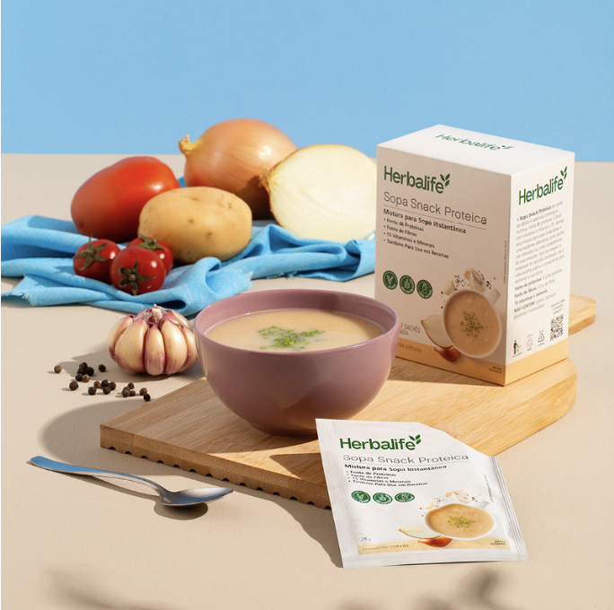 Sopa Instantânea Onion - Cebola 7 Sachês por Caixa - 196g (28g Cada) - Imagem 2